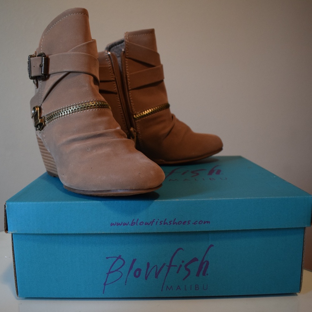 Blowfish Wedge Booties